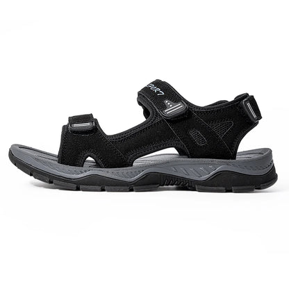Men’s Summer Beach Sandals – Breathable Quick-Dry Water Shoes | Retro Comfortable Casual Holiday Sandals for Outdoor & Beach Wear