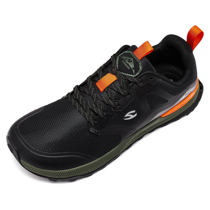 HOBIBEAR Unisex Hiking Shoes | Trail Running Outdoor Sneakers for Men & Women, Non-Slip Lace-Up Walking Shoes