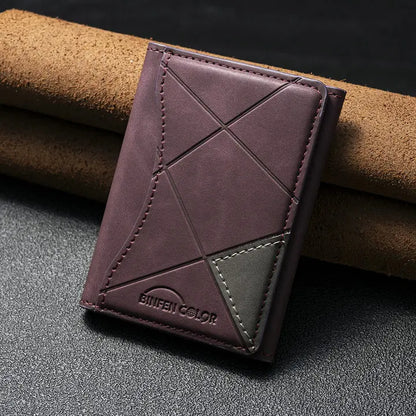 MagSafe Magnetic Leather Card Holder - Slim Phone Wallet Case with Flip Card Slot & Stand