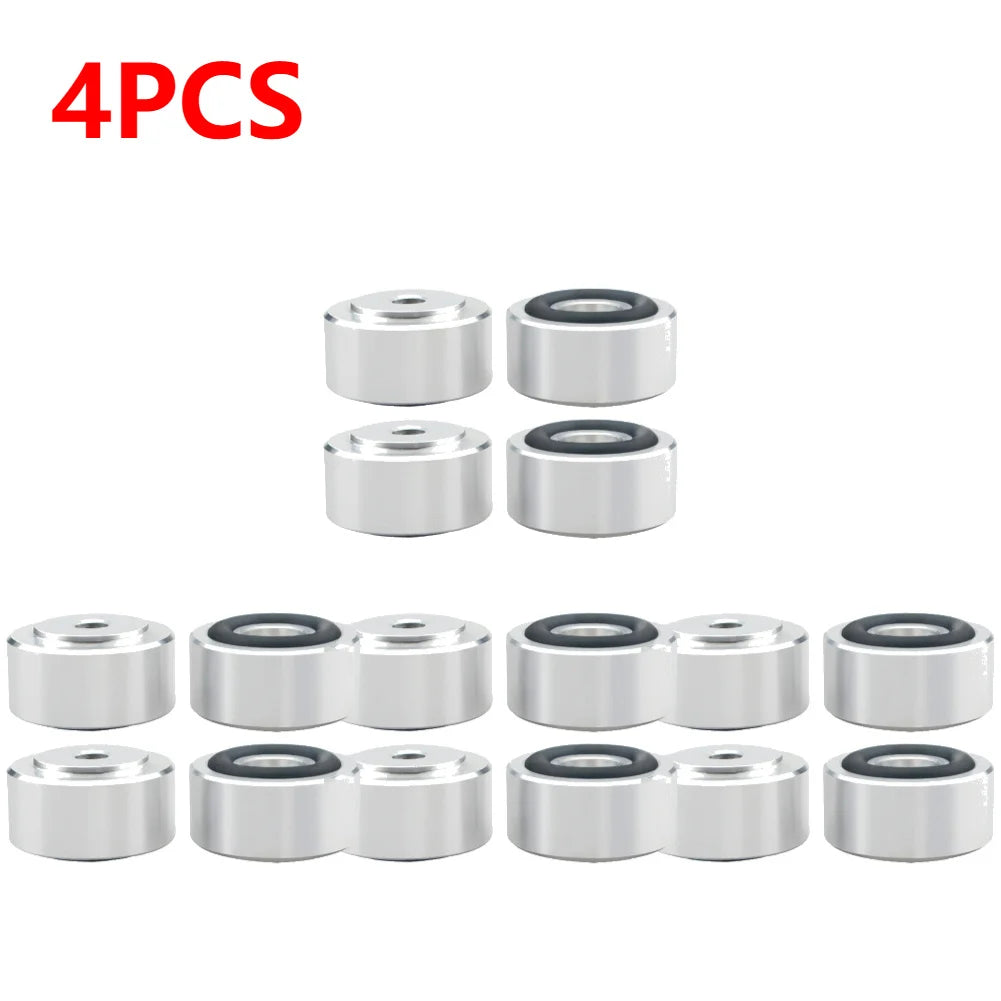4/8Pcs HiFi Speaker Isolation Spikes – Aluminum Alloy Stand Feet Pads for Speakers & DAC
