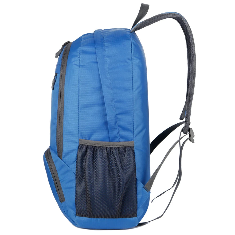 Lightweight Foldable Backpack - Waterproof Packable Daypack for Men & Women, Outdoor Travel, Hiking, Cycling & Camping Shoulder Bag