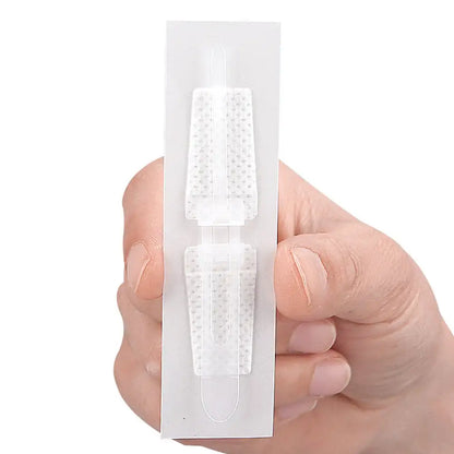 Emergency Wound Closure Strips - Zipper-Style Suture-Free Laceration Closure Device for First Aid