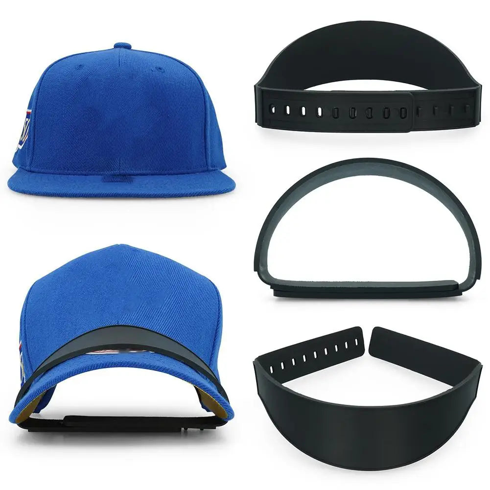 Reusable Adjustable Hat Brim Bender – No-Steam Baseball Cap Curving & Shaping Band
