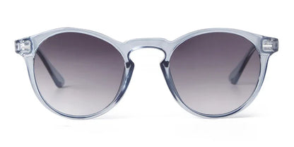 Vintage Round Sunglasses – 2024 Fashion Design for Men & Women, Retro Rivet Yellow & Blue Lens, Square Sun Glasses