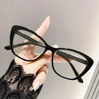 Cat Eye Reading Glasses for Women & Men – Ultra-Light Fashion Eyewear for Farsightedness, Diopter 0 to +4.0