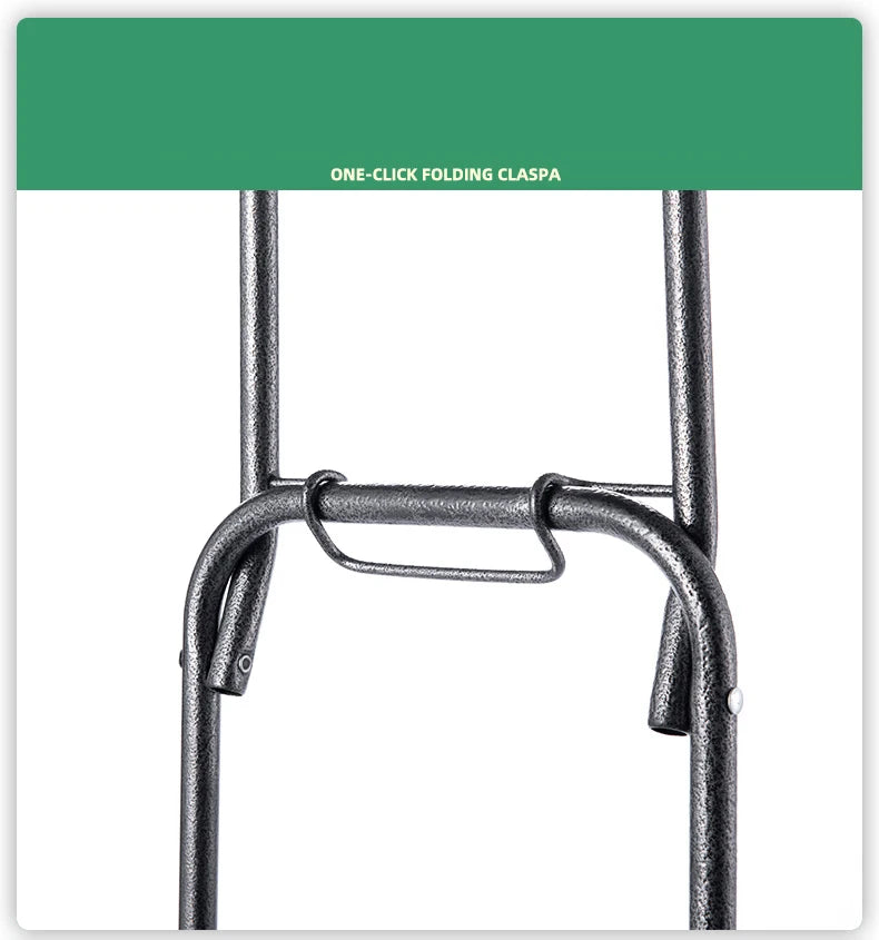 Lightweight Folding Grocery Shopping Trolley – Hand-Pull Stairs Climbing Cart for Household & Outdoor Travel