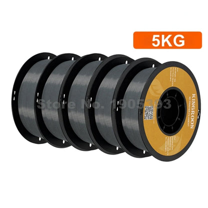 KINGROON PETG 3D Printer Filament 1.75mm – 5KG/10KG Mix Color Rolls for FDM 3D Printing (1kg/roll)