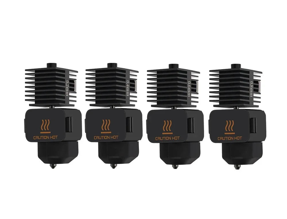 Bambu Lab A1 Mini Hotend Kit – 0.2/0.4/0.6/0.8mm Hardened Steel Nozzle for A1 3D Printer