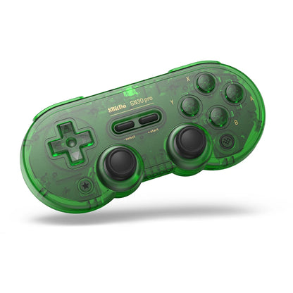 8Bitdo SN30 Pro Bluetooth Gamepad Controller – Wireless Retro Joystick for Nintendo Switch, PC, Android, macOS, SteamOS & Raspberry Pi