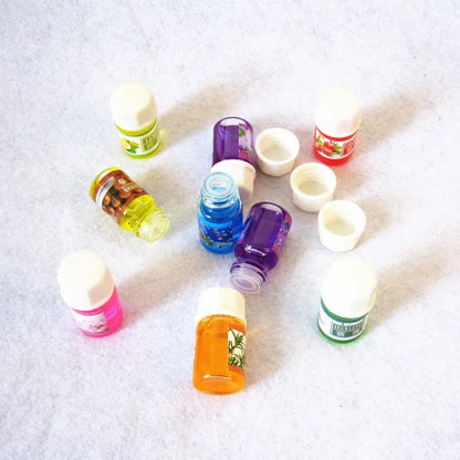 12PCS 3ML Natural Plant Air Fresheners – Aromatherapy Essential Oils for Diffusers, Air Conditioning, & Humidifiers