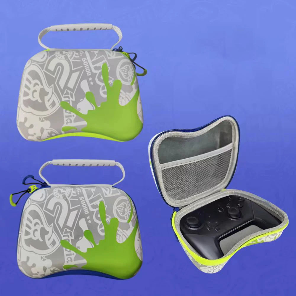 Carrying Case for Xbox ONE S/X - EVA Portable Storage Bag with Handle, Shockproof Protective Case for PS5/PS4/PS3 & NS Switch Pro