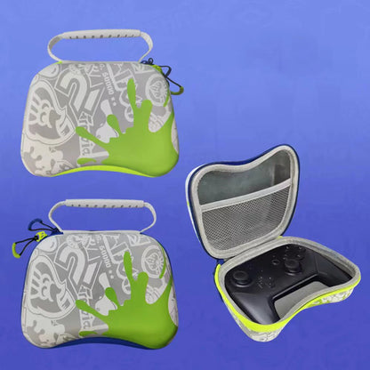 Carrying Case for Xbox ONE S/X - EVA Portable Storage Bag with Handle, Shockproof Protective Case for PS5/PS4/PS3 & NS Switch Pro