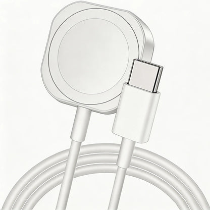 TIMESS USB-C Magnetic Apple Watch Charger - Fast Charging Cable for Apple Watch Series 1–11, SE and Ultra Models