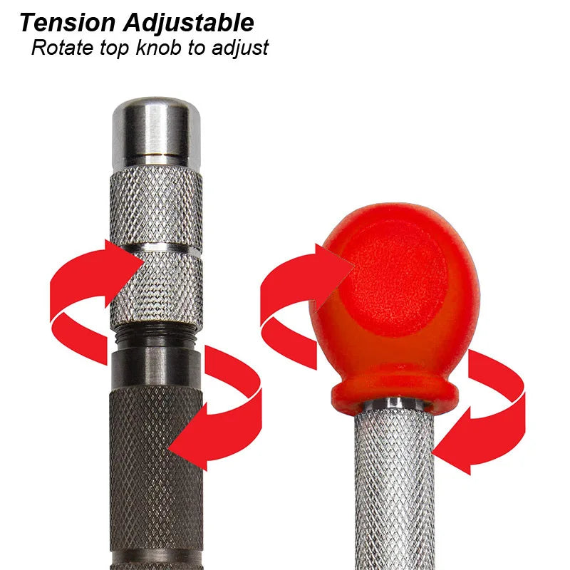 Automatic Center Punch for Woodworking Metal | Self-Pin Mark Spring Loaded Dent Marker | Carpenter Hand Tool