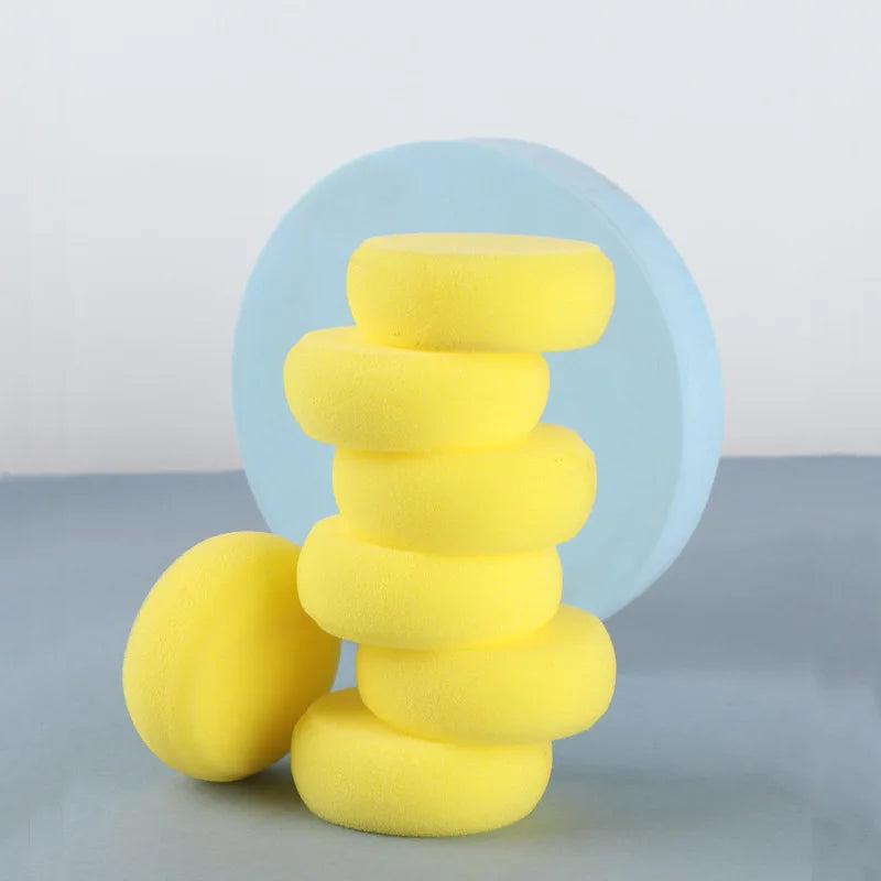 5/10/15 PCS Round Coloring Sponges — Watercolor & Craft Painting Sponge Set for Art Projects