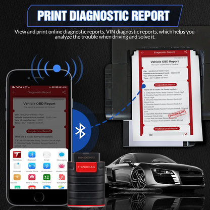 THINKCAR Thinkdiag OBD2 Scanner – Full Software Bidirectional Car Diagnostic Tool