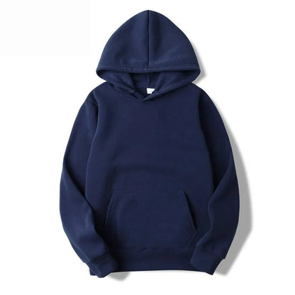 Fashion Men's & Women's Hoodies – Casual Solid Color Sweatshirts for Spring, Autumn, Winter