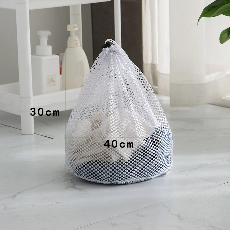 Large Mesh Laundry Bag – Organizer for Bra, Socks, Underwear & Shoes, Washing Machine Clothes Storage