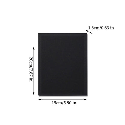 Black Canvas Wooden Oil Painting Frame – Cotton DIY Graffiti Canvas for Children & Beginner Art Practice Supplies