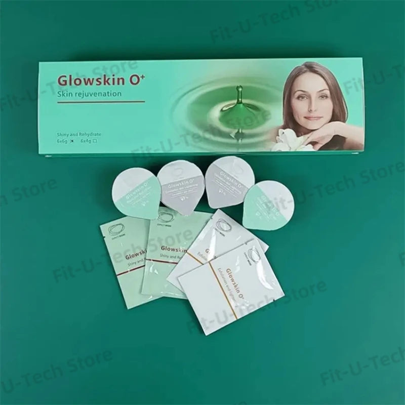 CO2 Bubble Facial Pods - Oxygenation, Exfoliating Scrub & Deep Facial Cleansing Capsules for Glowing Skin Machine
