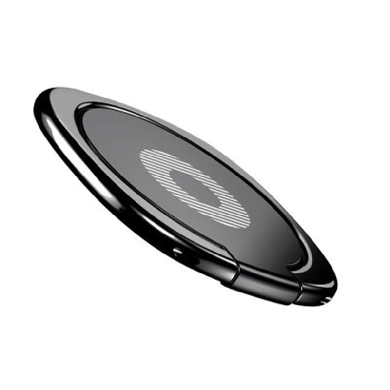 Ultra-Thin Phone Ring Holder - Rotatable Metal Finger Grip Stand for iPhone Xiaomi & Huawei Smartphones