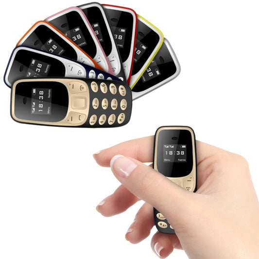 SERVO Small Mobile Phone: Bluetooth Dialer, Magic Voice, Low Radiation, Call Recording - Unlocked GSM Mini Cellphone with 2/3 SIM Support
