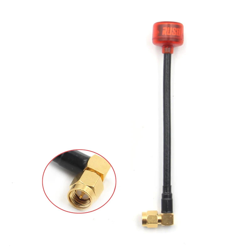 Rush Cherry FPV 5.8G Antenna – LHCP/RHCP SMA MMCX UFL IPEX Adapter for Racing Drone Goggles