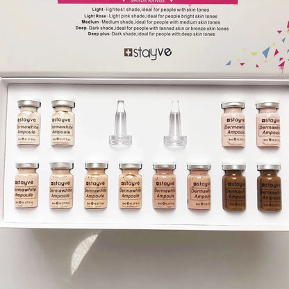 Korea Original Stayve BB Cream Glow Starter Kit – Niacinamide & Peptide Face Serum Essence for Skin Care