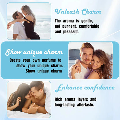 Men's Pheromone Perfume Cologne – Raw Attraction & Confidence, Long-Lasting Irresistible Scent, 100ml