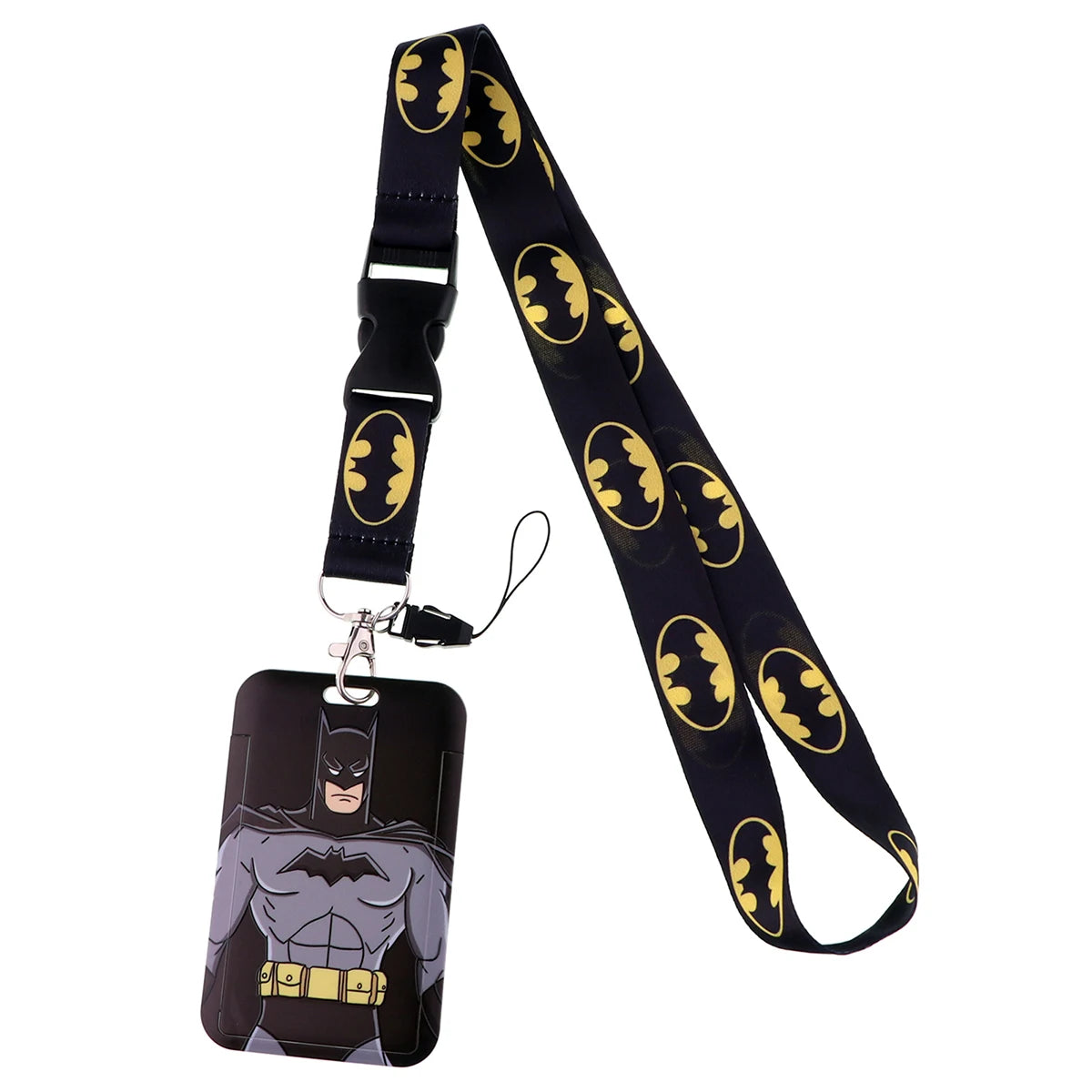Cartoon Keychain Lanyard — Cool Credential Holder for Passport, Credit Card & Phone Accessories Gift