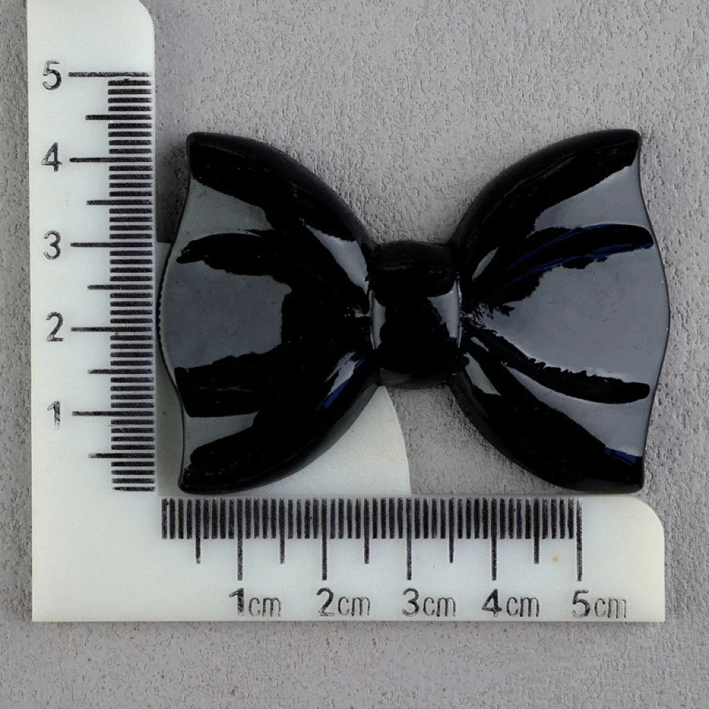 2Pcs Metal Full Diamond Bow Heart Mirror Handbag & Parfum Bottle Phone Case Decoration – Flat Back DIY Craft Accessories