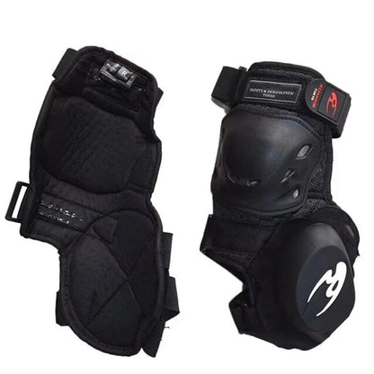 Motorcycle Shockproof Knee Slider — Professional Road Racing Gear, Foldable Protective Pads, Fast Shipping