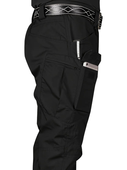 Men's Outdoor Tactical Pants — Multi-Pocket, Water-Repellent, Wear-Resistant Hiking & Sweatpants