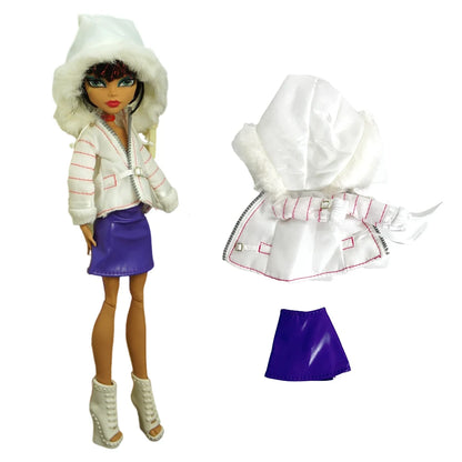 11-Inch Doll Clothes for 1/6 Dolls – Casual Dress & Fashion Outfits for 27 CM Girls' Dolls, DIY Toy Clothing