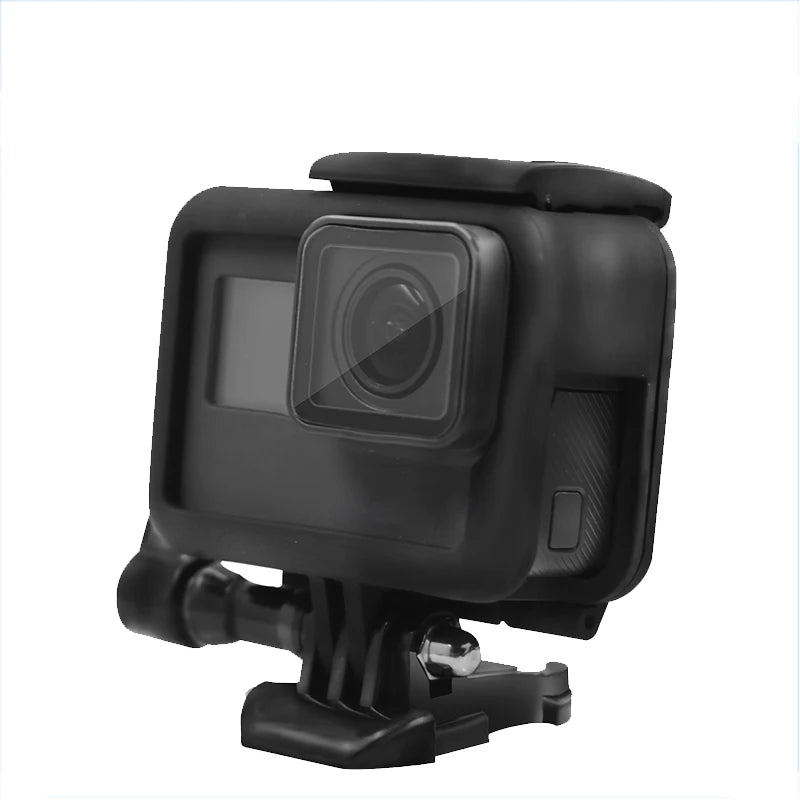 Protective Frame Shell Case — Portable Plastic Housing for GoPro Hero 5, 6, 7 Action Camera Accessories