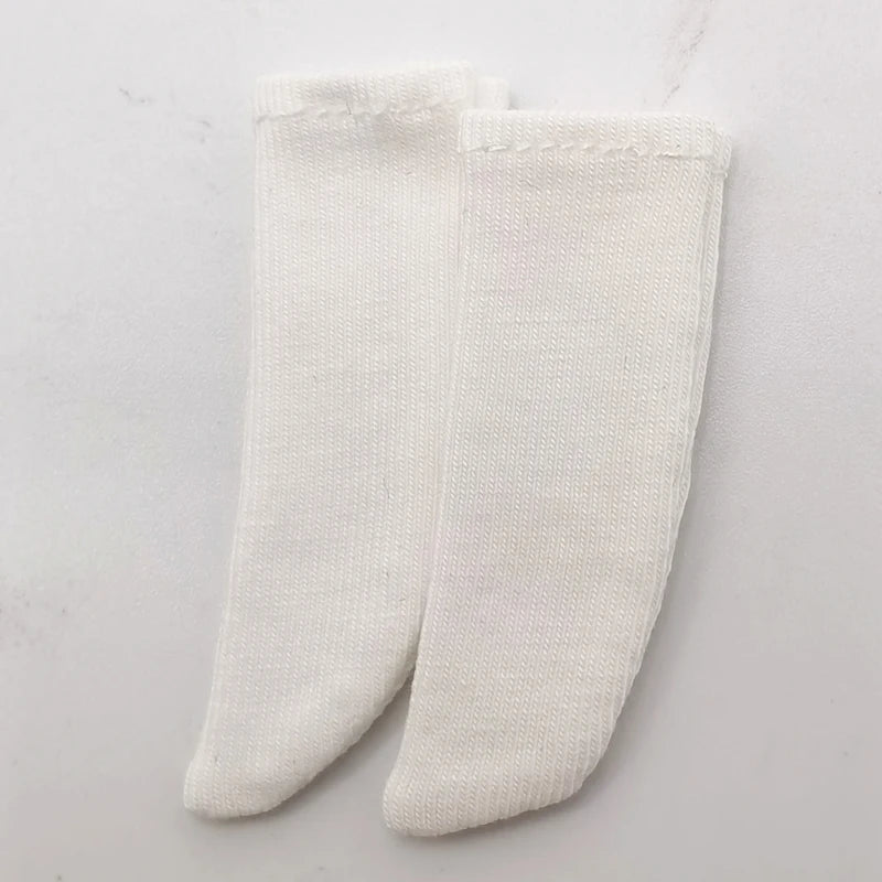 Blythe Doll Socks — Long Stockings in Black, White, Pink & Candy Colors for OB24, OB22, Azone Dolls