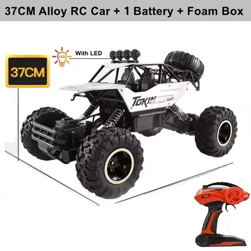 1:12 RC Off-Road 4WD Monster Truck – High-Speed 20Km/h All-Terrain Remote Control Car for Adults & Beginners