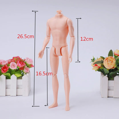 30cm Fashion Ken Doll – 1/6 Multi-Joint Movable Boyfriend with Clothes Suit, Dress-Up Toy for Kids