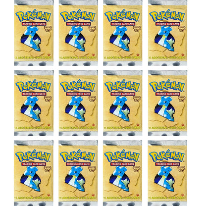 Pokémon Booster Packs Base Fossil Jungle - 11 Cards Per Pack & 36 Pack Booster Box Proxy Game Cards Collection