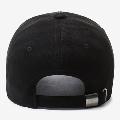 Embroidered Letter Baseball Cap - Adjustable Unisex Casual Duck Bill Sun Hat for Men & Women