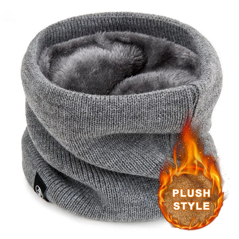 Fashion Soft Knitted Neck Warmer – Sport Scarf for Men and Women – Winter Face Cover, Cold-Proof Collar for Skating and Running