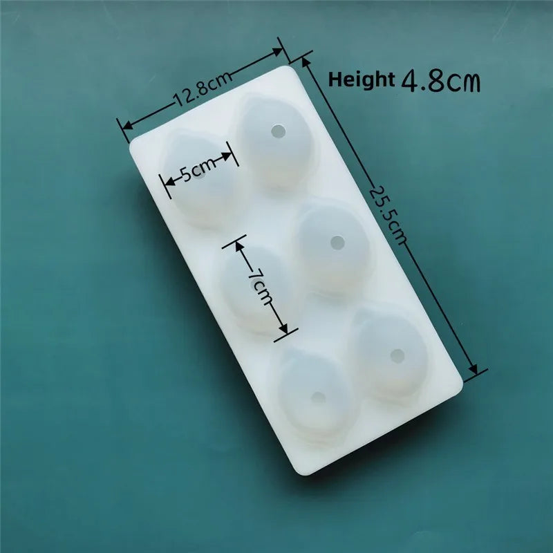 3D Fruit Shape Silicone Cake Mold — French Dessert Baking Tools for Brownies, Mousse & Pastry Decoration
