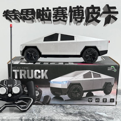 Tesla Pickup RC Car Model | Drop-Resistant Simulation Toy with Color Box for Kids & Christmas Gifts