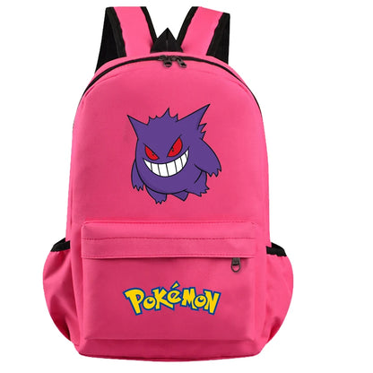 Pokemon Kids Backpack — Pikachu, Charizard, Bulbasaur, Snorlax & Eevee Schoolbag Cartoon Gift