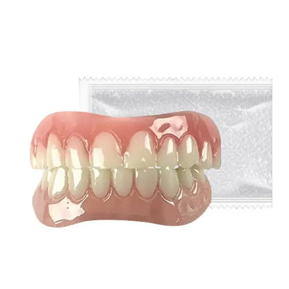 Denture Silicone Kit – Soft Denture Liners for Upper & Lower Teeth, Easy Use Dental Care Replacement Set