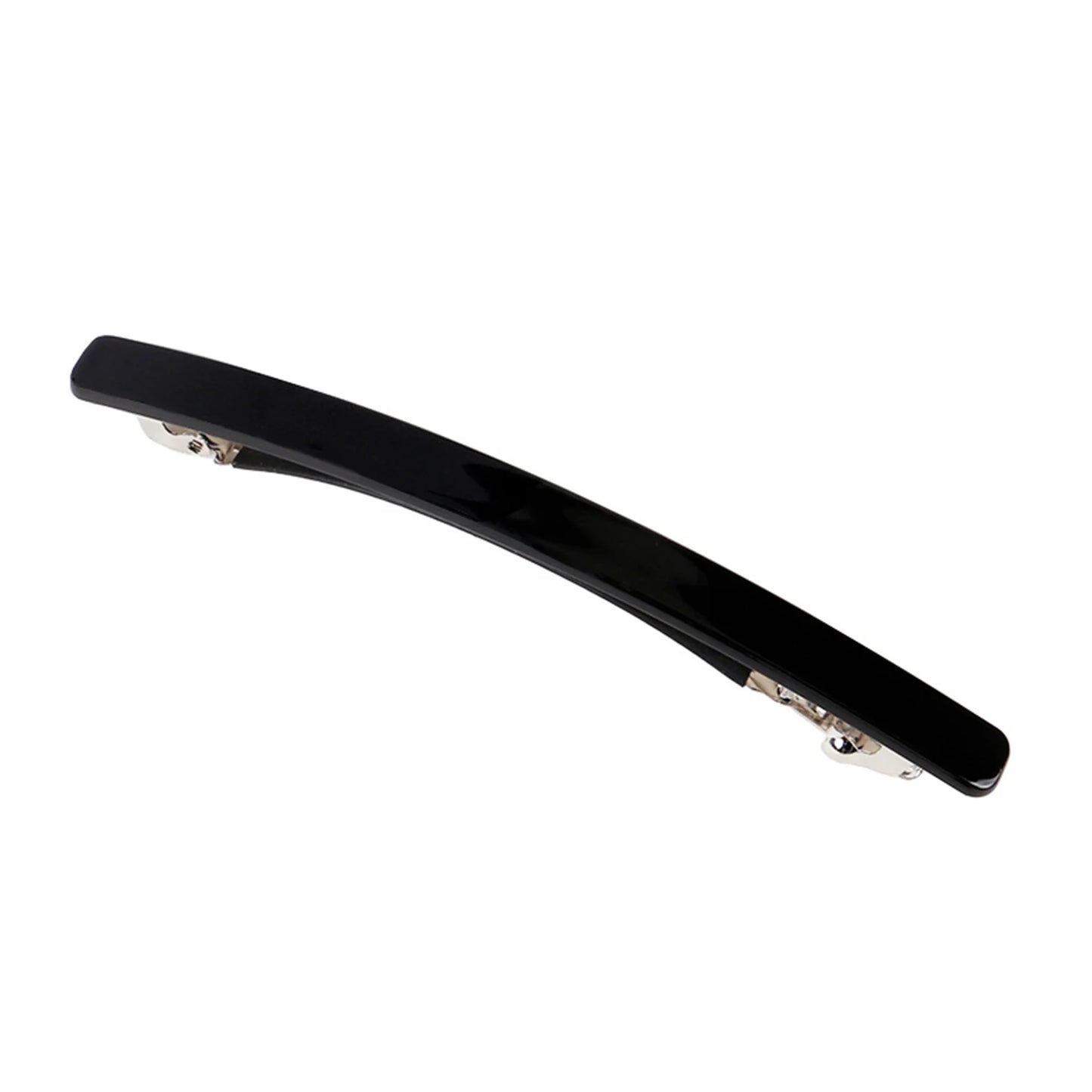 Korean Pearl White Spring Hair Clip – Refreshing Ponytail Clip for Short Hair & Half Up Styles