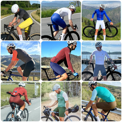 DAREVIE Men's Cycling Bib Shorts - Seamless 2.0 Pro Padded Shorts For Long Distance 500KM Rides