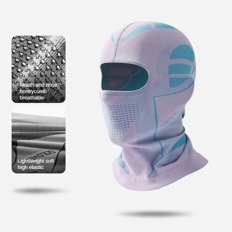 Men's and Women's Cold-Proof Thermal Scarf Winter Ski Hat Balaclava – Full Face Mask for Skiing, Cycling, Hunting, Head and Neck Cover, Helmet Liner Cap