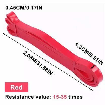 5-120lbs Fitness Resistance Band – Boxing, Agility, Yoga & Pilates Training Equipment for Home Gym