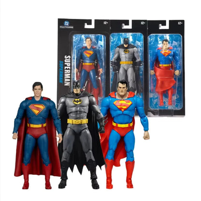 McFarlane Toys DC Multiverse 7" Action Figures — Batman & Superman Movie 2025 / Hush Collectible Model Doll